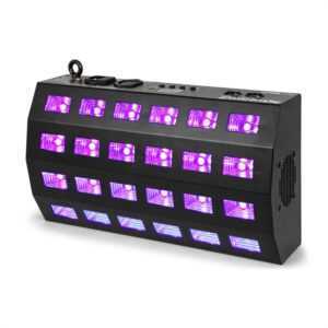 Beamz BUV463 LED UV stroboskop 24x3W DMX 85W