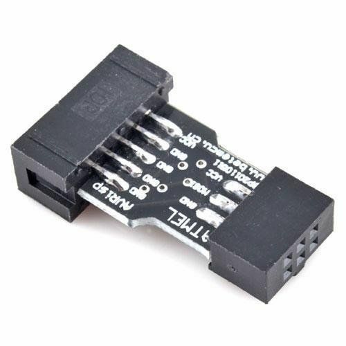 10 pin na 6 pin adaptér pro AVRISP USBASP STK500