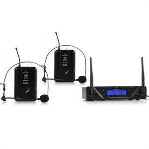 Bezdrátový mikrofonní set Malone UHF-450 Duo2