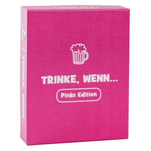 Spielehelden Trinke wenn... Pinke Edition Hra na pití 100+ otázek Počet hráčů: 2+ Věk: od 18 let