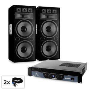 Electronic-Star PA set Saphir Series „Warm Up Party TX215“ 3000 W