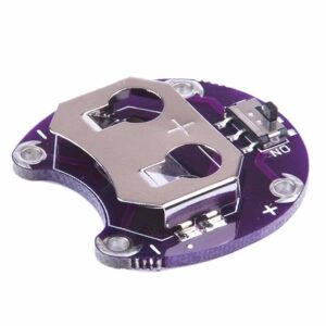 Držák na jednu baterii CR2032 pro Arduino LilyPad