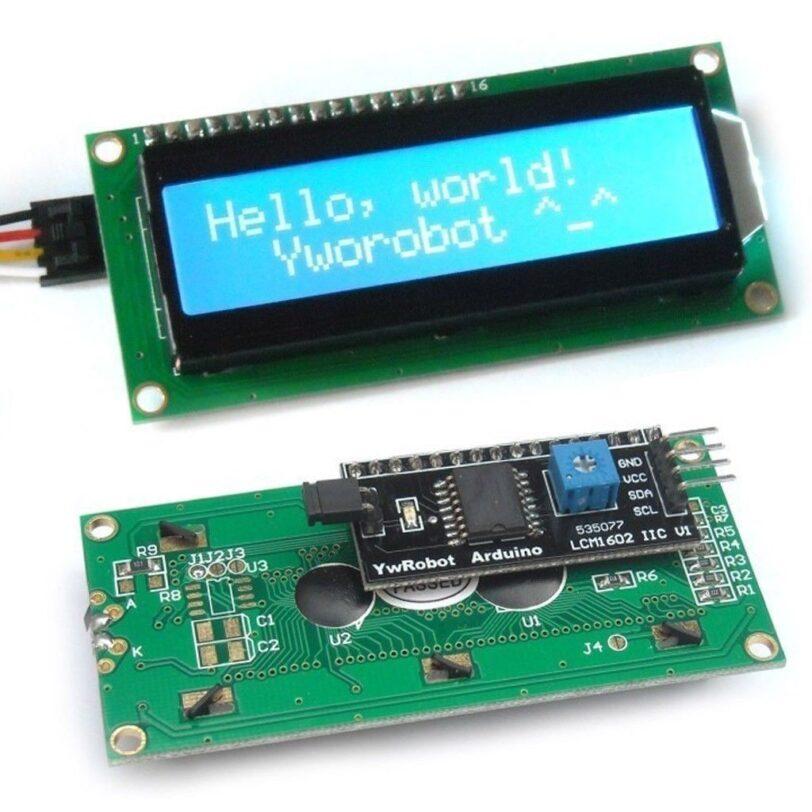 IIC I2C displej LCD 1602