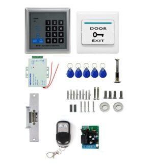 Kompletní set elektrického ovládání dveří se zámkem - RFID 125KHz