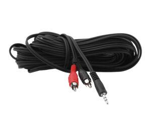 RCA Kabel na jedné straně a jack 3