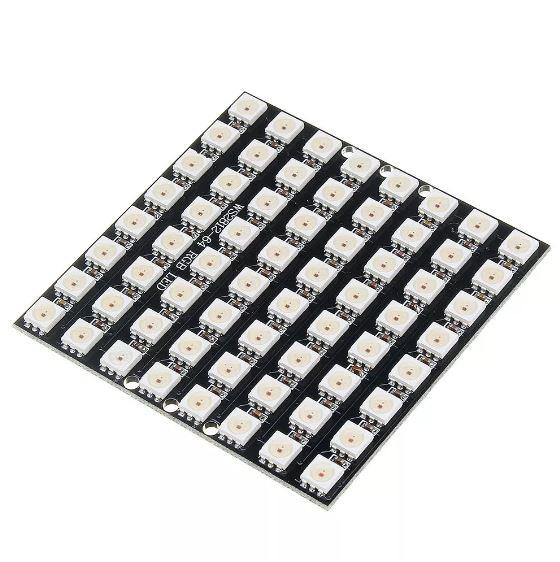 RGB LED matice 8 x 8 Neopixel WS2812B