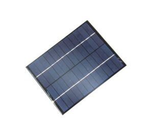 Solární panel 12V 6W až 500mA s DC konektorem