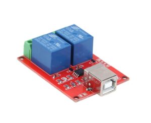 USB relé 2 kanály 5V s Attiny45