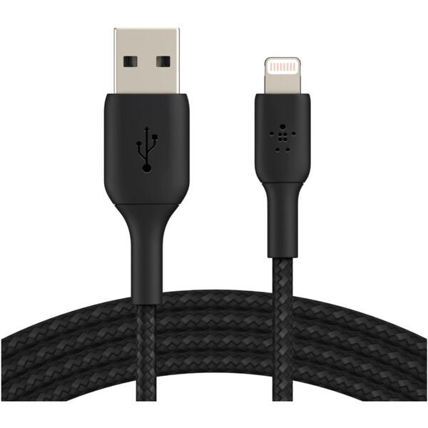 Belkin BOOST Charge Braided Lightning/USB-A odolný kabel