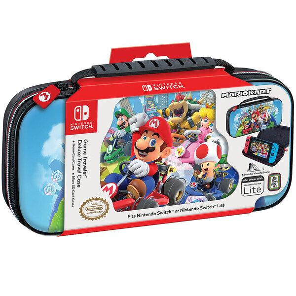 Game Traveler Deluxe Travel Case Mario Kart Group (Switch)