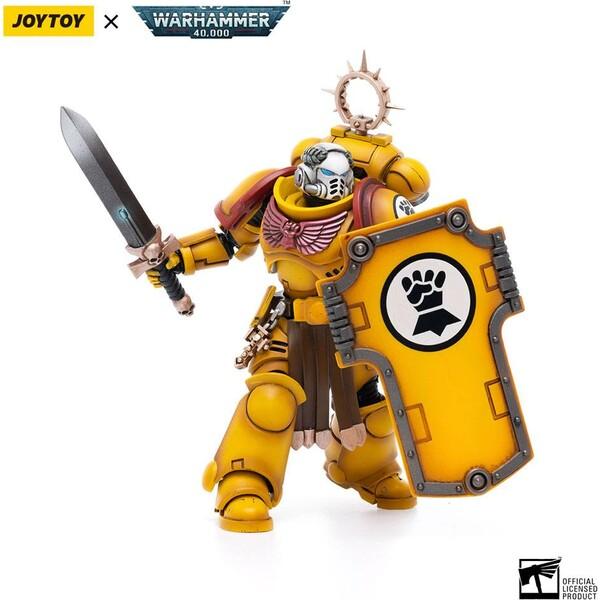 Akční figurka Warhammer 40k 1/18 Imperial Fists Veteran Brother Thracius 12 cm