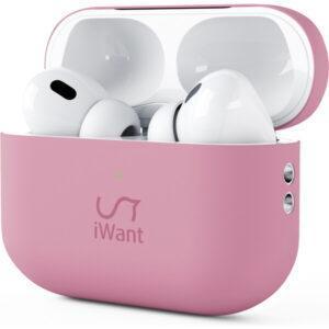 iWant Silicone ochranné pouzdro Airpods Pro 2 růžové