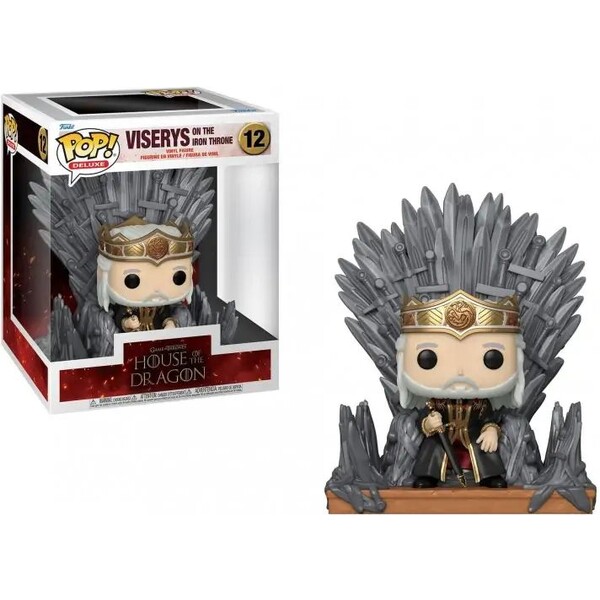 Funko POP! #12 Deluxe: House of the Dragon S2 - Viserys on Throne 15 cm