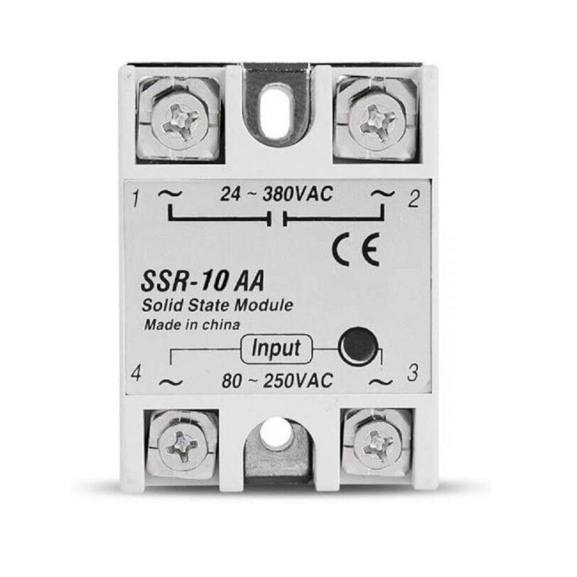 Relé SSR Solid State SSR-10AA 380V