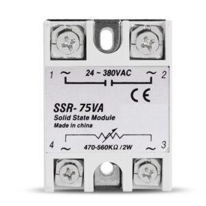 Relé SSR Solid State SSR-75VA 380V